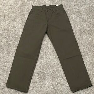 Dark Green Dickies Carpenter Pants